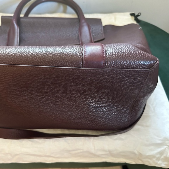 Cuyana Trapeze Satchel - Burgundy - Picture 7 of 8